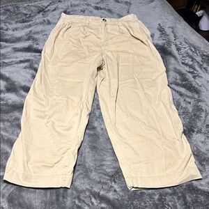 Free People Cream Chinos size 8